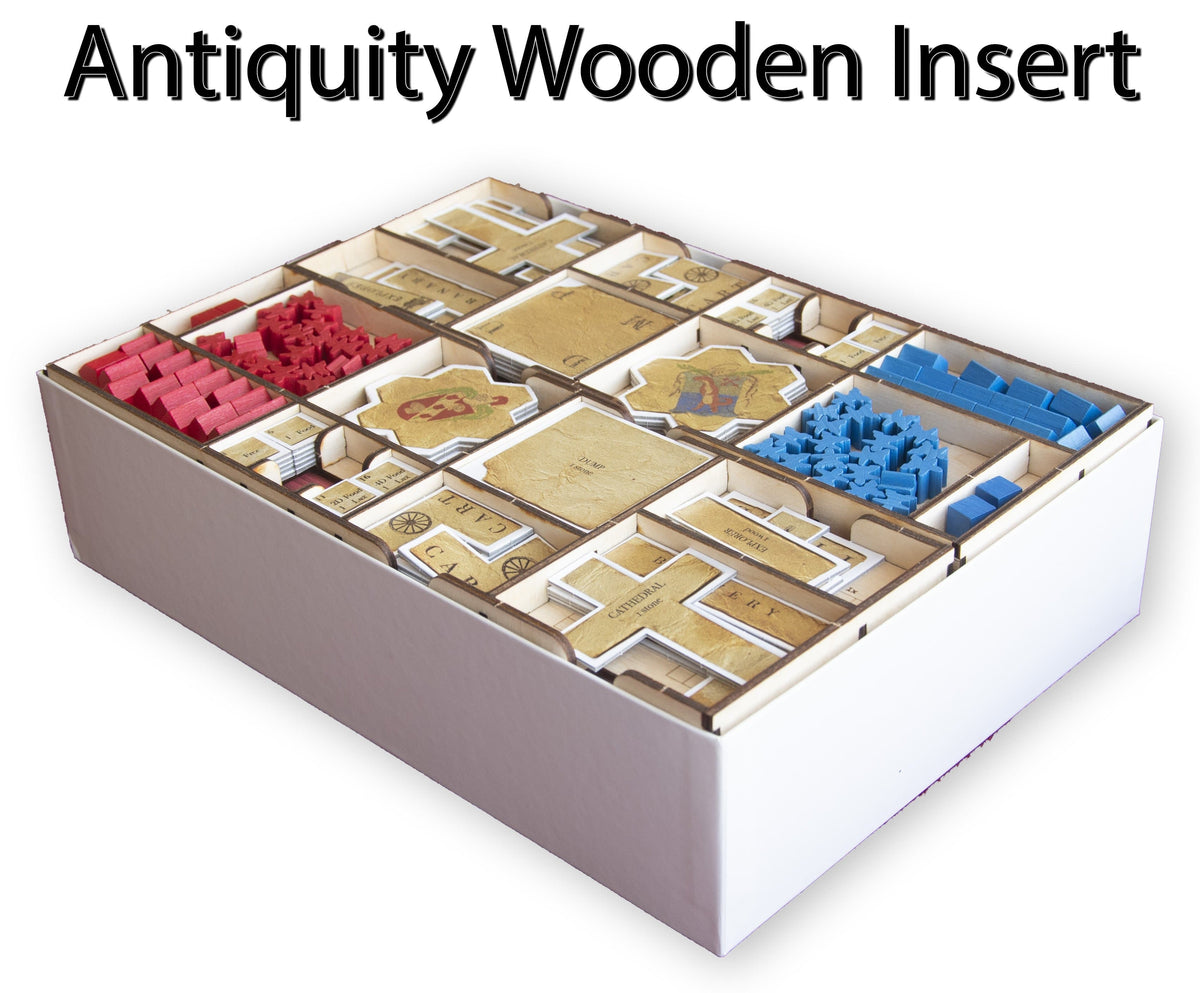 Antiquity Wooden Insert/Organizer (for 3rd Edition)